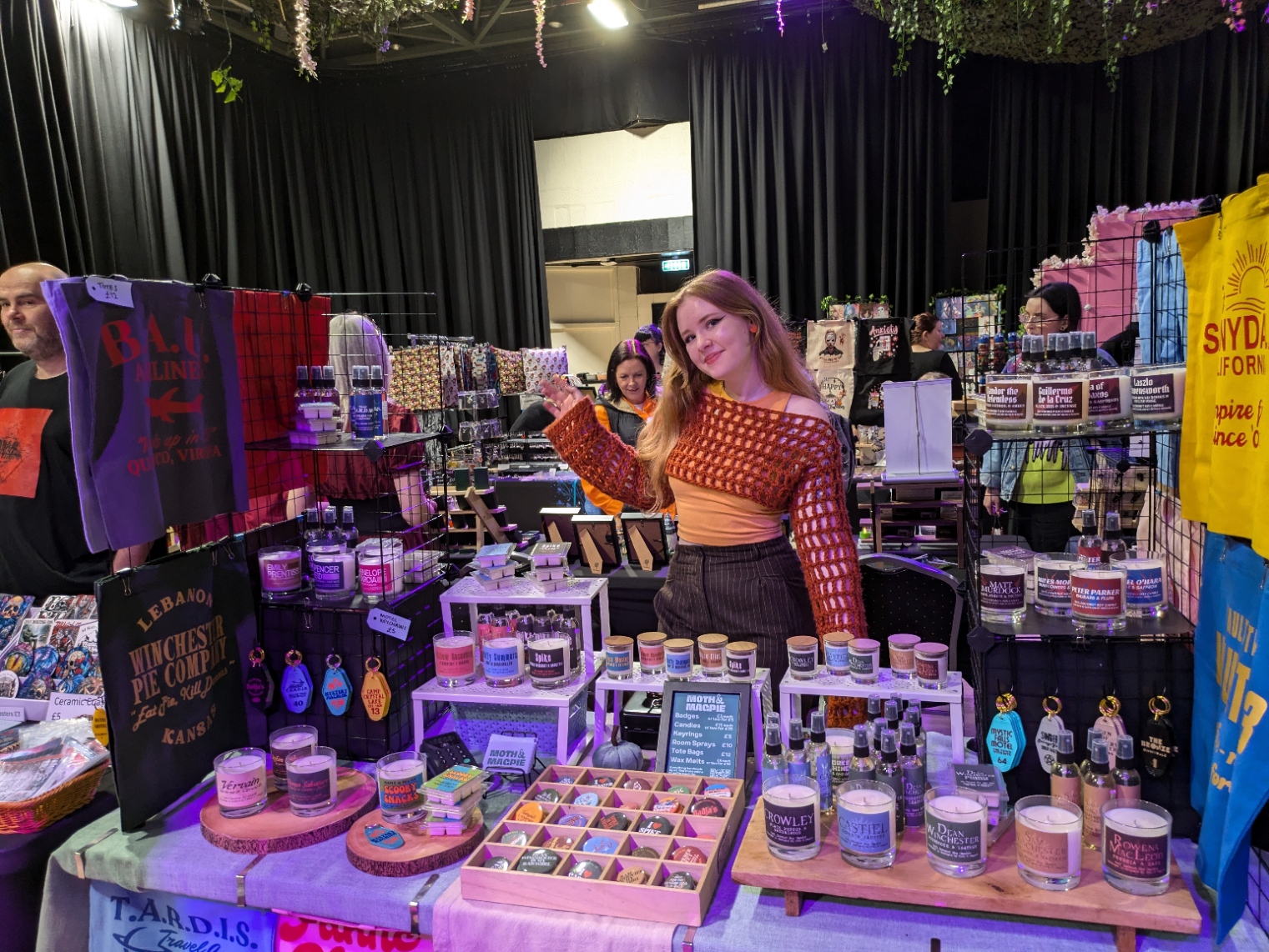 An interview with a horror-themed creator