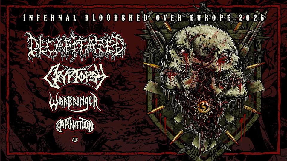 Infernal Bloodshed Over Europe Tour, 2025: ‘epitome of&nbsp;brutal’